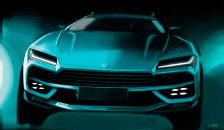 Lamborghini Urus Huansu Auto, copia china