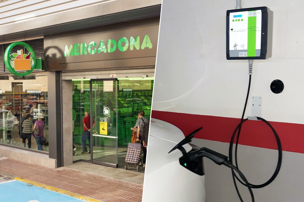 En España se ha gestado una enorme red de carga de coches eléctricos en la sombra: la de Mercadona