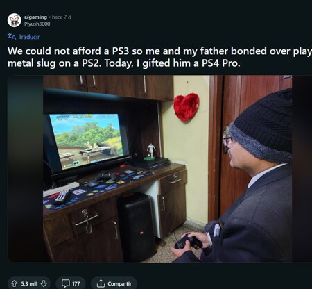 Hijo Regala Ps4 Pro Padre