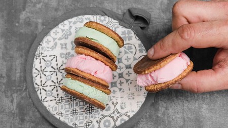 Aprende a hacer sándwich de helado, como Mordisco, de forma fácil y usando galletas María