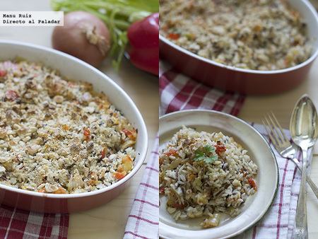 Arroz huérfano. Receta Thermomix