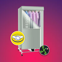 No me alcanzaba para una secadora, pero con este producto tuve una carga ligera de ropa lista para usar en menos de una hora