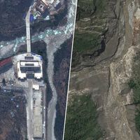 Así borró un glaciar en solo 7 minutos la frontera entre Nepal y China: el antes y el después, visto por satélite