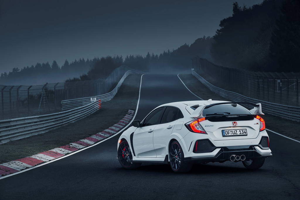 Honda Civic Type R 2017 récord Nürburgring