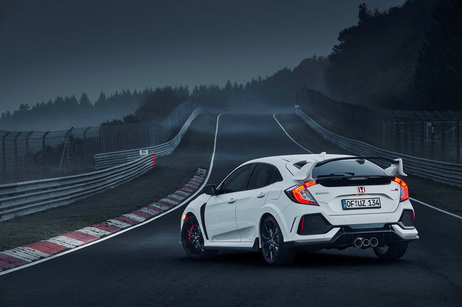 Honda Civic Type R 2017 récord Nürburgring