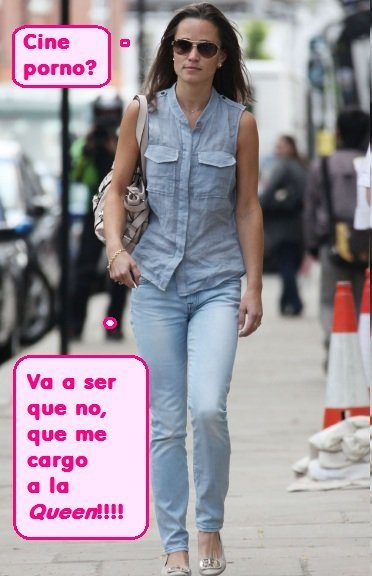 Pippa Middleton o deberíamos decir 'Pippa Porno'