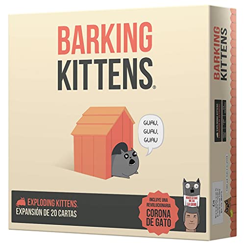 EXPLODING KITTENS Barking - Juego de Mesa en Español