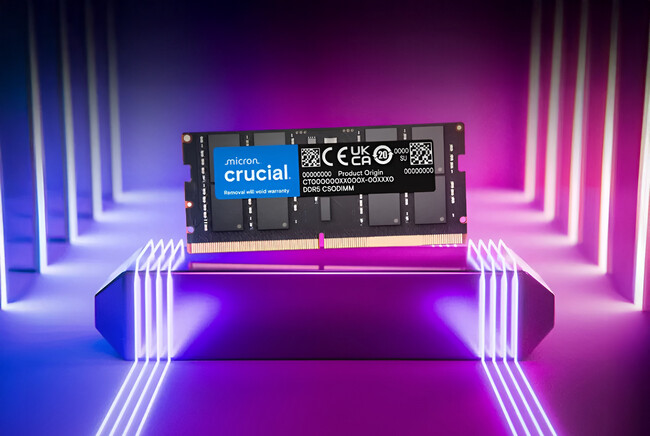 Módulo de memoria Crucial