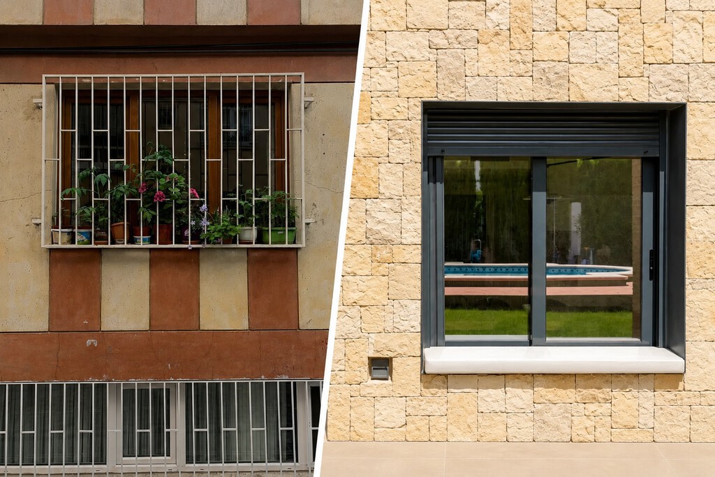 Las rejas en las ventanas de las casas pasaron de moda: hay una nueva tendencia más segura y elegante