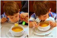 Recetas de verano para los peques: sopa de pollo y verduras con fideos