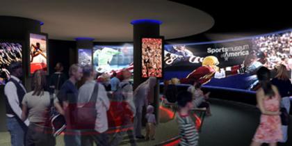 Inauguración del Museo Nacional de los Deportes en Nueva York