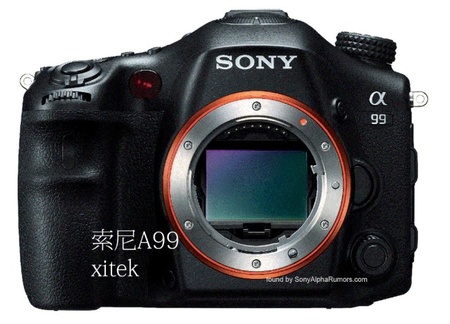 ¿Primera imagen de la futura Sony Alpha 99? (Actualizado)
