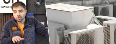 Un técnico de climatización advierte: "Limpiar solo el filtro del aire acondicionado no es realizar una buena limpieza, lo más importante es desinfectar la batería y la turbina"