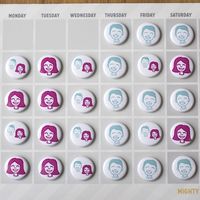 Una madre divorciada crea un calendario de custodia compartida para ayudar a los niños de padres separados