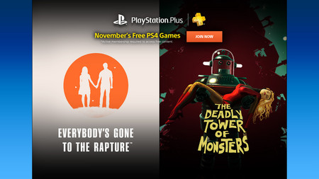 Confirmados los seis juegos que se podrán conseguir en PlayStation Plus en noviembre