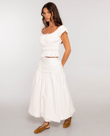 falda maxi