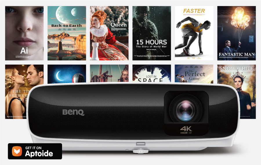 BenQ pone a la venta el TK810, un proyector 4K con plataforma smart TV y streaming desde terminales m&oacute;viles