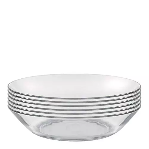 Duralex - Lys Calotte Plate 21 cm Set Of 6 by Duralex
