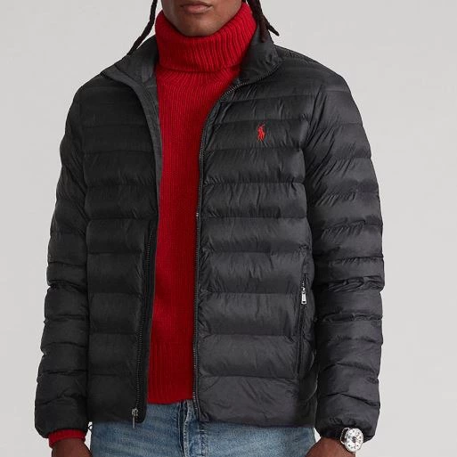 Chaqueta de hombre hidrófuga plegable tallas grandes
