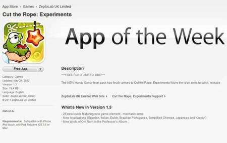 Apple mejora la visibilidad de aplicaciones: una aplicación gratis por semana, y Selección Editorial