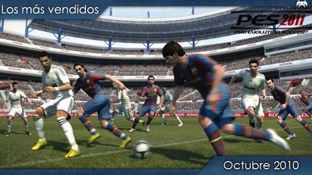 Los juegos más vendidos en España. Octubre 2010