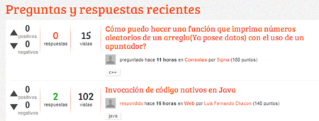 entre Desarrolladores un Stack Overflow hispano