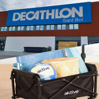 El outlet de Decathlon tiene el carro de playa viral que cabe de todo y se pliega sin ocupar espacio en casa   