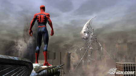 Vídeo in-game de 'Spider-Man: Web of Shadows'. La cosa promete