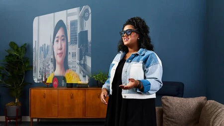 Meta の複合現実メガネのプロトタイプである Orion