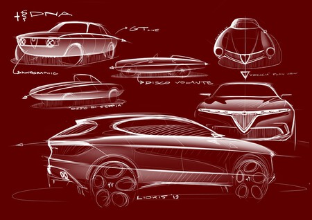 Alfa Romeo Tonale Sketch