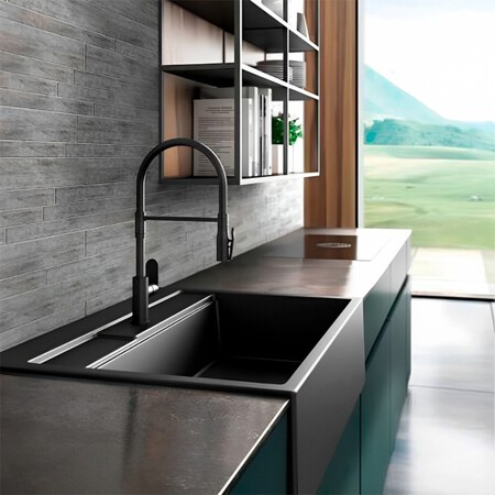 Fregadero Grande Contempo Nanostone
