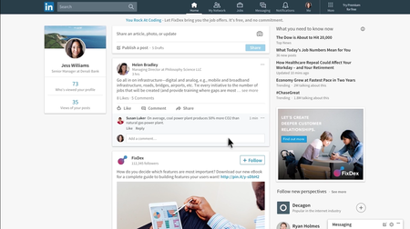 LinkedIn estrena nuevo diseño, al fin no parece una web del 2002