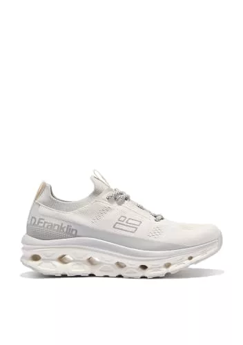 D.Franklin Zapatillas Unisex Aero Mesh en Blanco Roto - Zapatillas de Vestir Unisex - Moda Casual - Talla (36)