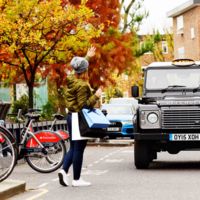 El Land Rover Defender se convierte en taxi en Londres