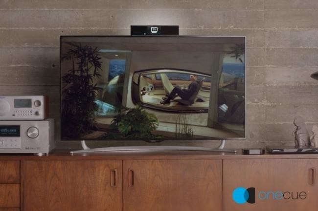Onecue propone gestos para acabar con todos los mandos del salón