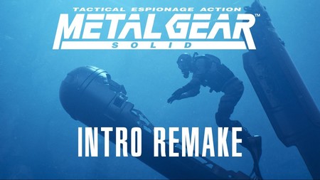 La perfección existe, es la escena de apertura de Metal Gear Solid recreada en 4K con Unreal Engine y la voz de Alfonso Vallés