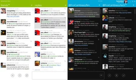 MetroTwit で話題を変える