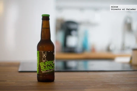 Burro de Sancho rubia. Cata de cerveza