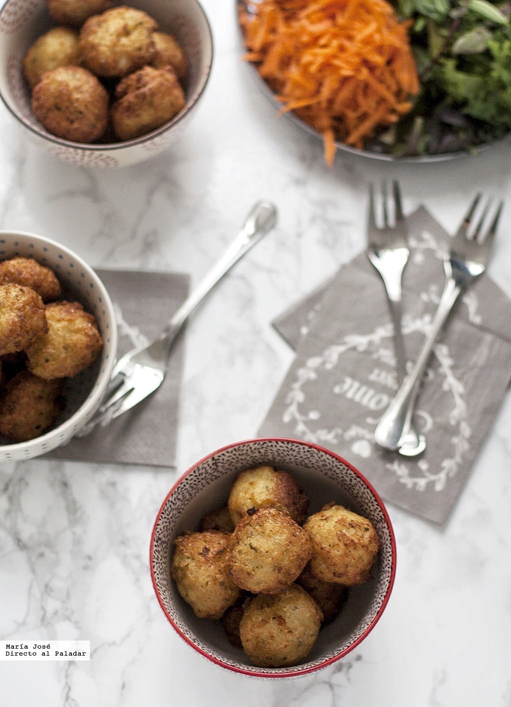 Buñuelos de bacalao: receta tradicional
