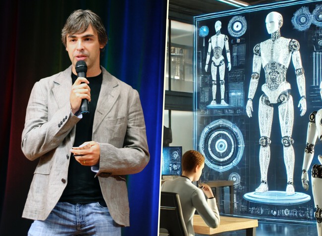 Larry Page Startup De Ia
