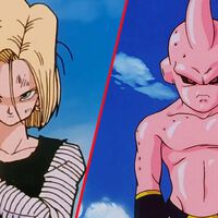 "Seductor y aterrador": Majin Buu absorbe a Número 18 en este fan art que Toriyama jamás dibujaría
