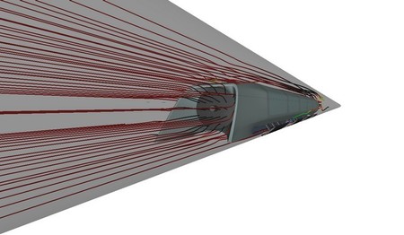 hyperloop flujo de aire