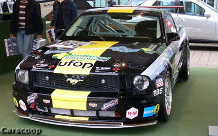 Tenía que llegar algún día, Ford Mustang diésel en Frankfurt