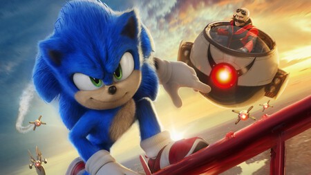 El póster oficial de Sonic 2, la película, es un magistral guiño a los videojuegos de Mega Drive