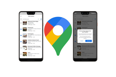 Cómo borrar varios sitios visitados de la cronología de Google Maps