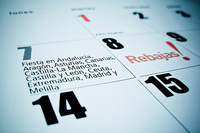 Calendario laboral para el 2010