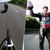 Si la pregunta es qué velocidad puedo alcanzar con una bicicleta, la respuesta es: átala a una Honda CBR1000RR y reza 