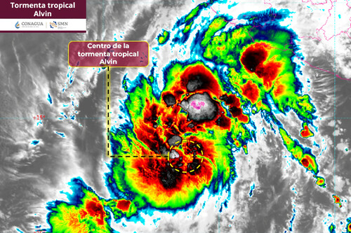 Alvin 01 Tormenta Tropical
