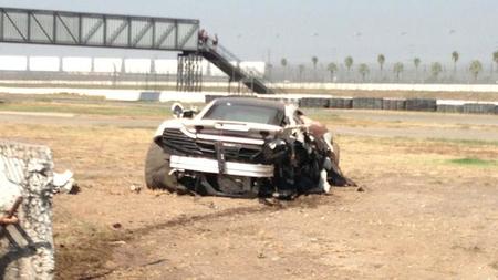 McLaren MP4-12C accidente