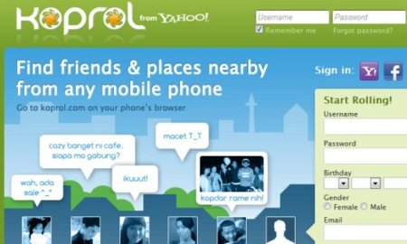 Yahoo se hace con Koprol, una red social de localizaciones